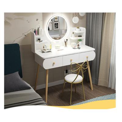 China 2021 Luxury Simple Modern Simple And Durable Dresser Bedroom Table INS Style Storage Dresser Dresser New for sale