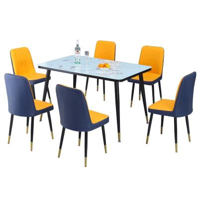 China Nordic dining tables and dining table regular wholesale living room rectangle furniture chair for sale