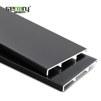 China Modern Factory Direct Brushed Skirting Board Stainless Steel Skirting Board for sale