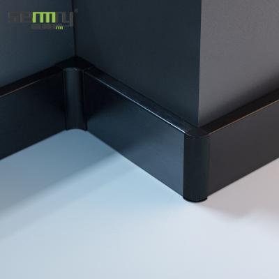 China Contemporary Anti Slip Aluminum Skriting Flooring Board Decorative Aluminum Skirting Board for sale