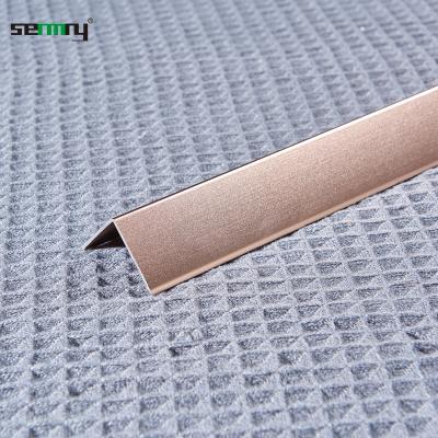 China 2021 Modern New Design Alloy Extruded Aluminum Trim L Angle for sale