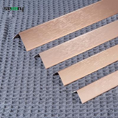 China Modern Wholesale Aluminum L Trimming Tile Corner Protector For Ceramic Tiles for sale