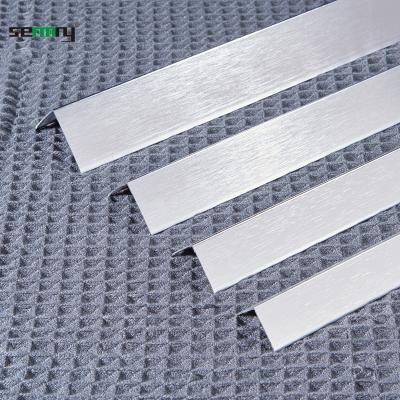 China Modern New Product Wholesale Angles L Shape Straight Edge Ceramic Protective Aluminum Tile Trim for sale