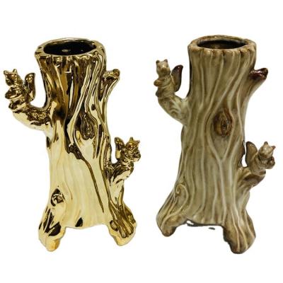 China Garden Home Decoration Tree Stump Garden Decor Artificial Artificial Ornament For Crafts Art for sale