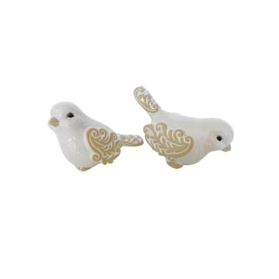 China Mini Indoor And Outdoor Ceramic BIRD Crafts Garden Supplies Small Decorations for sale