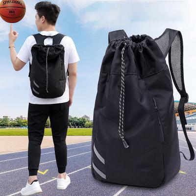 China With USB Customized Drawstring Pouch Basketball Backpacks Mens Sports Backpacks for sale