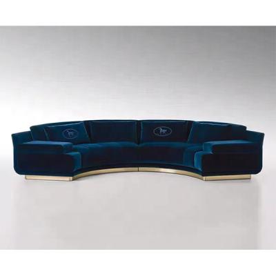 China SF2051 Modern Living Room Half Moon Modern Sofas for sale