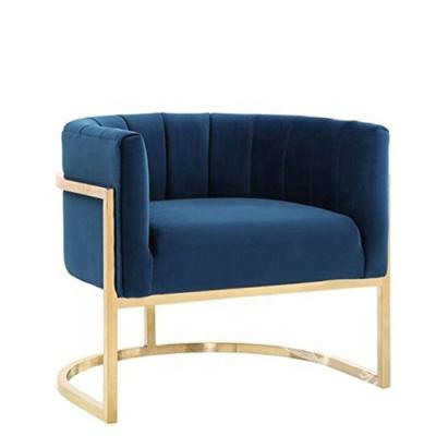 China Y-3000 Modern Modern Lving Room Chairs Fabric Velvet Leisure Lounge Chair for sale