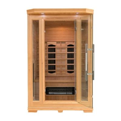 China Mini Sauna Computer Control Panel Rooms Massage Sauna Videos Fine Turkish Infrared Far Infrared Sauna Room for sale