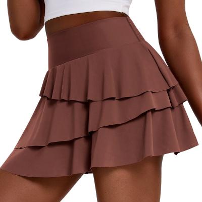 China Quick Dry Lightweight Women Golf Dress Fitness Yoga Running Short Tennis Skirt for Gym for sale