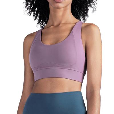 China Manufacturer Sexy Design Comfortable Running Cross Back Fitness Sport Bra for Yoga for sale