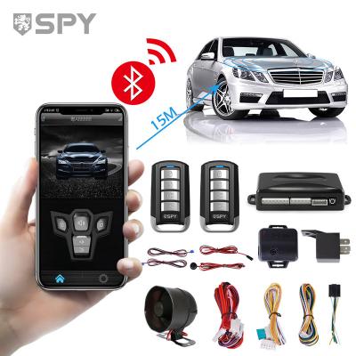 China Universal SPY One Way BT Car Alarm Remote Control Central Locking Auto Intelligent Security System for sale