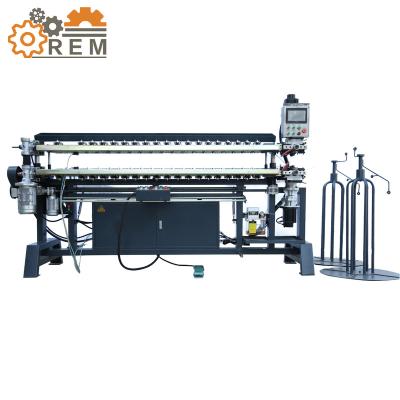 China Manufacturing Plant Automatic Production Metal Spring Mattresses Making Machines Chase Assembling Bonnell Spring Unit For Mattress Winding Machinery for sale