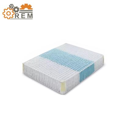 China Foldable Roll Packed Independent Pocket Spring  individual Mattress Pocket spring using for pocket spring mattress manufacturer for sale