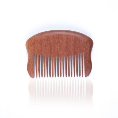 China Portable Free Custom Logo High Quality Handmade Pocket Comb For Men's Beard Grooming for sale