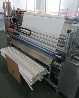 China Full Automatic Medical Gauze Bandage Rolling and Cutting Machine SHARP BANDAGE MAKING MACHINE for sale