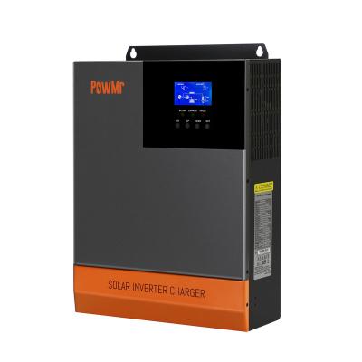 China NC PowMr 3.5kw IP20 Inverter Power MPPT 80A Charging Controller Lead Acid or Lithium Battery Charging Hybrid Solar Inverter for sale