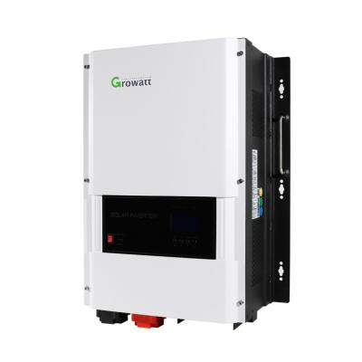 China Max 7000W PV Input Growatt 12KW 6KW PF Split Controller Max Phase 220V 230V 240V 60Hz MPPT 120A PV 150V Off Grid Solar Power Inverter for sale