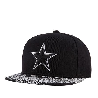 China 2021 New Coming COMMON Star Logo Snapback Hats Embroidery Men's Snapback Cap Custom Snapback Cap for sale