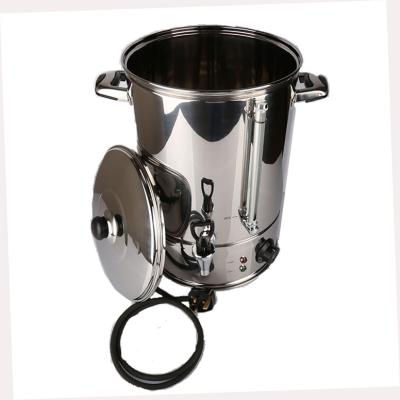 China Keep Warm 30L Commerical stainless steel electric tea urn hot water boiler for sale