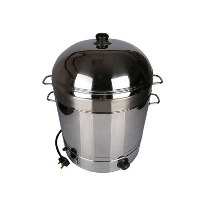 China Commercial 25L Kitchen Cooking Pot Electric Corn Steamer for sale