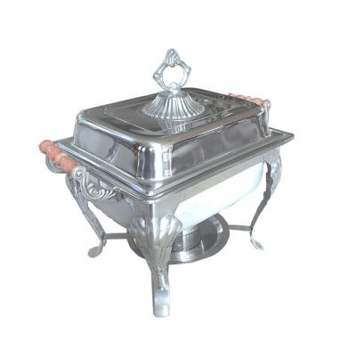 China Rectangle Chafing Dish Stainless Steel High Quality Luxury Design for sale