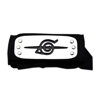 China Japan Style Amazon Hot Selling Anime Headband Kakashi Cosplay Props Japanese Naruto Headband for sale