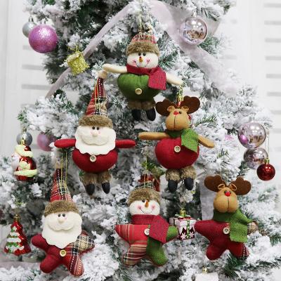 China New Christmas Gift Santa Animal Soft Toy Plush Popular Christmas Gift Plush Toys for sale