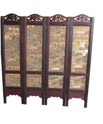 China Cheap Traditional Chinese Furniture Wooden Room Dividers Shelf Decorative Living Room Screens Room Dividers Wood for sale