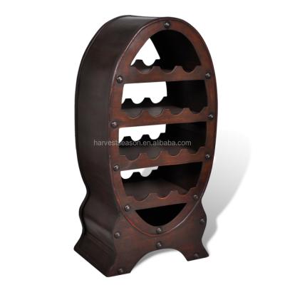 China Viable vintage wooden wine rack for 14 bottles wholesale for sale