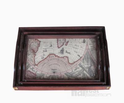 China China Hot Sale Decorative Wooden Tray for sale