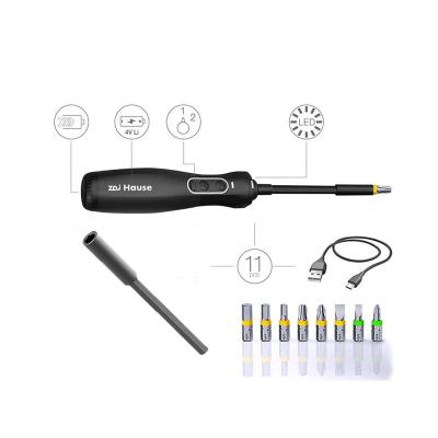 China Bestselling S2 Steel Adjustable Cordless Screwdriver Torque Wrench Electric Screwdriver Set for sale