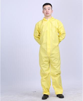 中国 Hot Sale PP+PE Dust Proof Waterproof Disposable Coveralls Polypropylene Nonwoven Coverall Breathable 販売のため