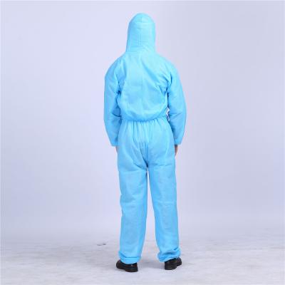 中国 Dust Proof Disposable Type 5/6 Coverall Safety SMS Waterproof Disposable Coverall With Hood 販売のため