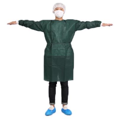 China Dingcheng Breathable Nonwoven Disposable For Hospital Operation Clothing Surgical Single Use Isolation Full Medical Gown for sale