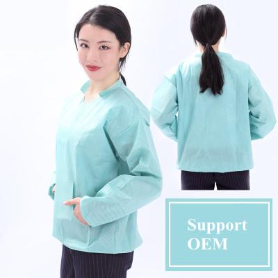 China Dingcheng breathable disposable sms cloth scrub suit designs for women uniform for nurse for sale