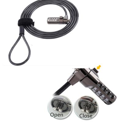 China C-PIN School Security Notebook Cable Lock for Laptop for sale