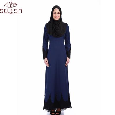 China Newest Pleated Crepe Baju Kurung Abaya Islamic Clothing Modern Wholesale Muslim Pleated Crepe Kaftan Long Dresses For Women for sale