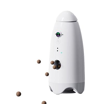 China Synchronized and Quantitative Smart Pet Driver Tuya Automatic WiFi Audio Video with Camera for sale