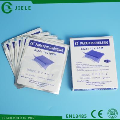 China Medical cotton dressing with paraffin gauze for sale