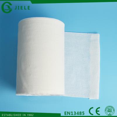 China 100%cotton medical 100% cotton gauze roll jumbo sizes manufacturer for sale