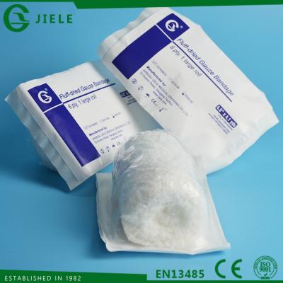 China Cotton krinkle gauze vacuum packed bandage for sale