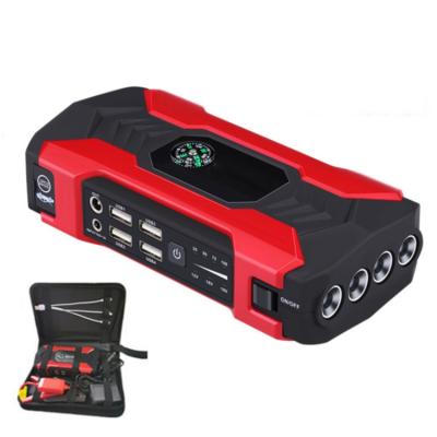 China Wholesale 30000mah car battery jump starter emergency battery charger power bank jump start from car manufacturer 12V for sale