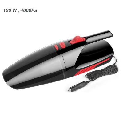 China New 12OW 4000pa High Power China-chic Portable Car Vacuum Cleaner DC 12v Car Vacuum Dust Remover for sale