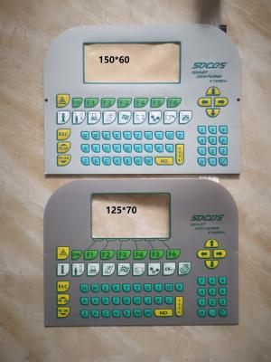 China BDM213A TEMA SE teclado interruptor de membrana SOMET piezas de repuesto de telar en venta