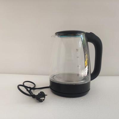 China 360 Degree Rotating Base 2.0L Glass360 Base Electric Water Kettle Household Stainless Steel Household Hotel Stainless Steel Boilerelectric Smart Home Appliances for sale