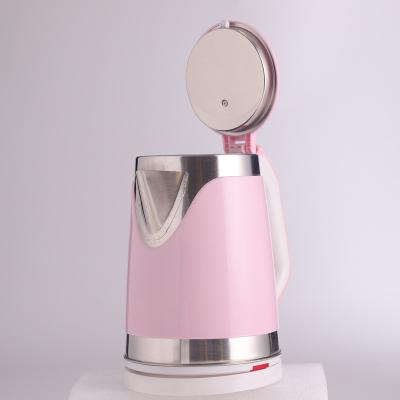 China Modern tea kettle glass360 base 2.0L rotating household stainless steel household hotel stainless steel kettleelectric smart home appliances 360 degree rotation bottom for sale