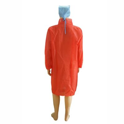 China Antistatic isolation gown in safety clothing sms surgical gown pp+pe disposable coverall gowns for sale