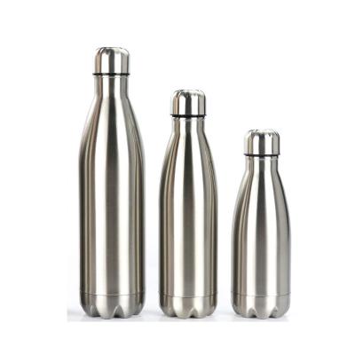 China Sustainable Logo 20oz 600ml Custom Clear Milk Insulated Stainless Steel Thermal Water Bottles for sale