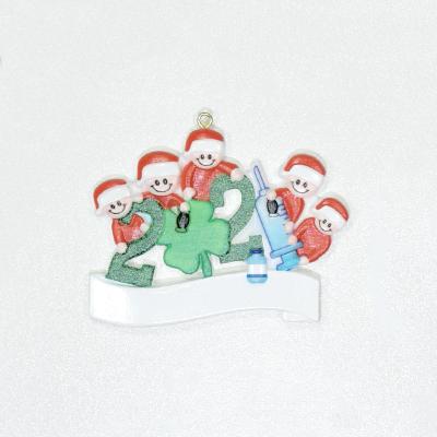 China 2021 Outdoor Christmas Decorations Christmas Tree Ornament Gifts High Quality Poly Resin 2021 Home Decors for sale